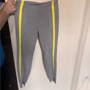 Zyia Grey and Yellow Leggings